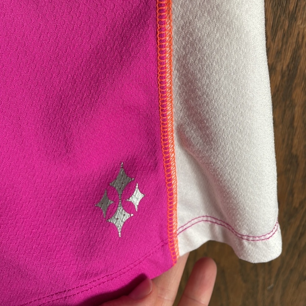 Orange‎ and Pink Athletic JoFit Golf Top - Picture 3 of 5